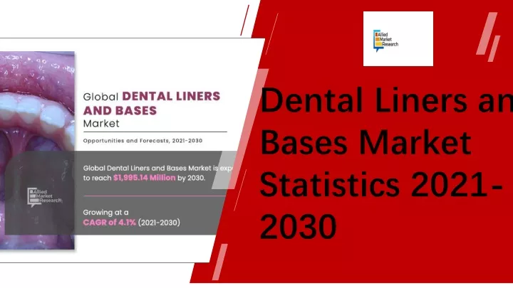 dental liners and bases market statistics 2021