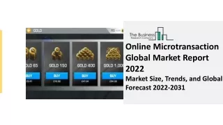 Online Microtransaction Global Market