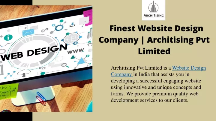 architising pvt limited is a website design