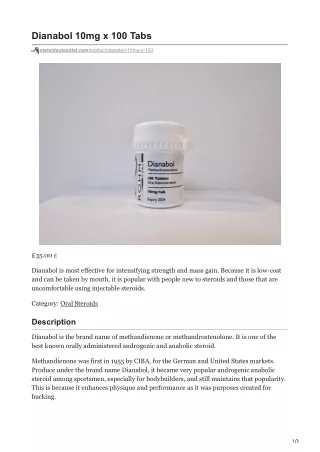 dianabol 10mg