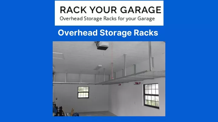 overhead storage racks