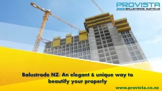 balustrade nz an elegant unique way to beautify your properly