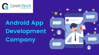 Android App Development - GeekTech