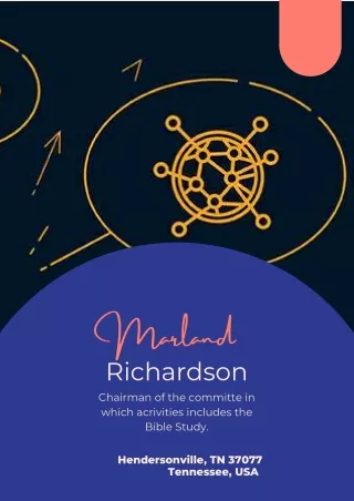 Marland Richardson | Chairman of Committe in USA