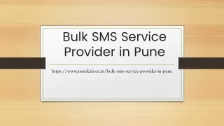bulk sms service provider in pune