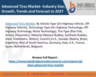 Advanced Tires Market