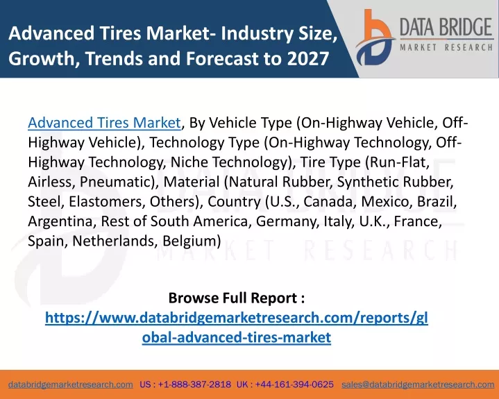 advanced tires market industry size growth trends