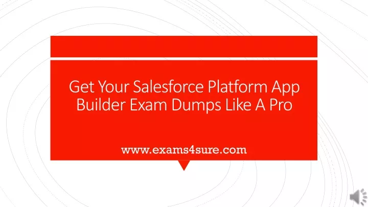 get your salesforce platform app builder exam dumps like a pro