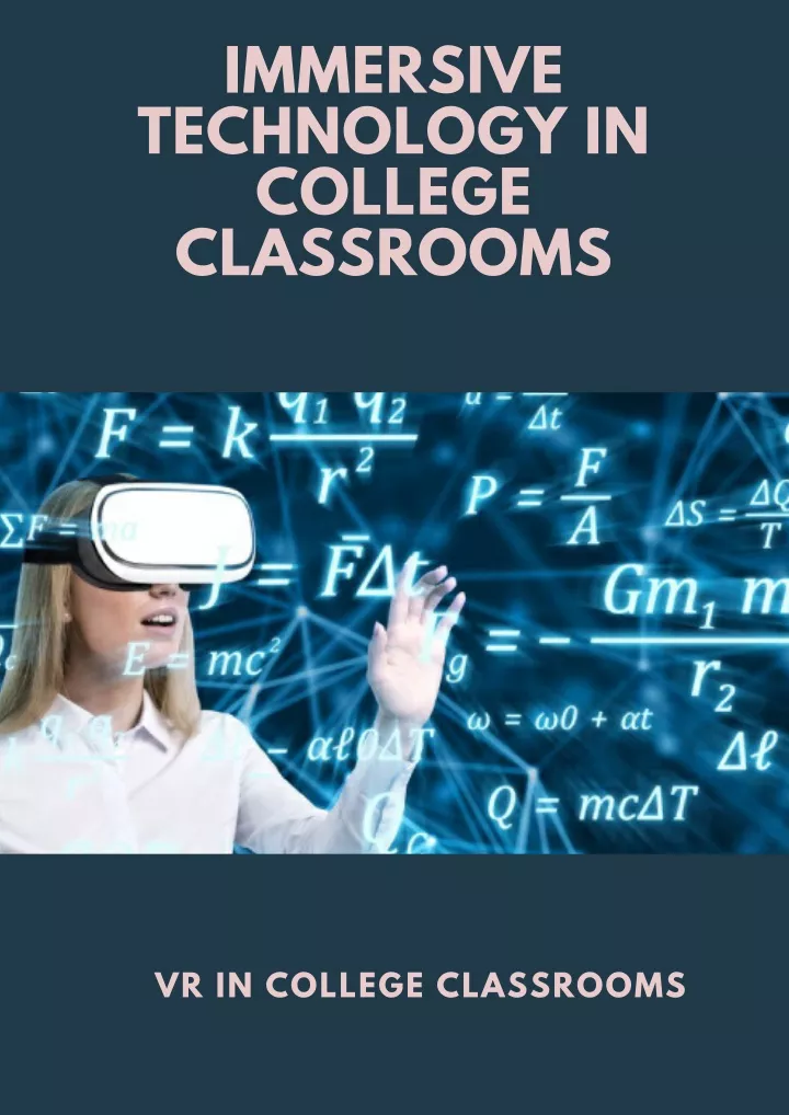 immersive technology in college classrooms