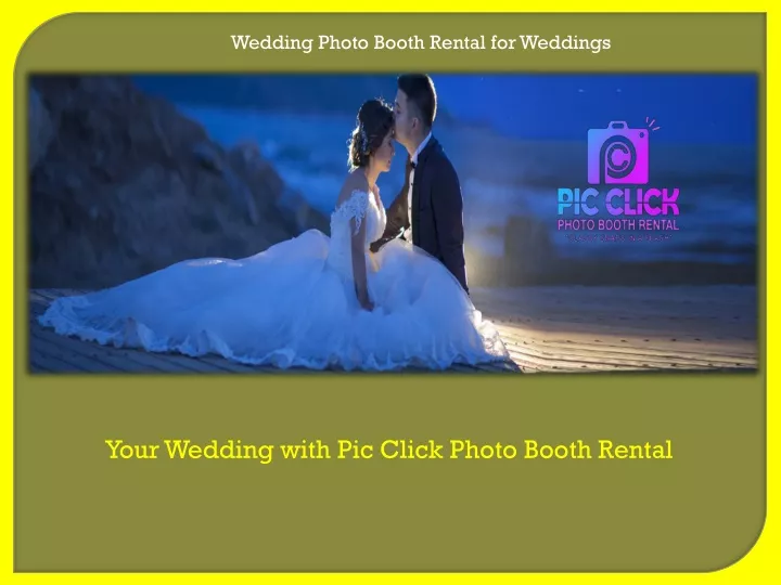 wedding photo booth rental for weddings