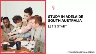study in adelaide south australia