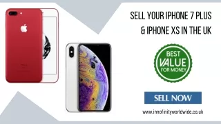 Sell Your iPhone 7 Plus & iPhone XS in the UK