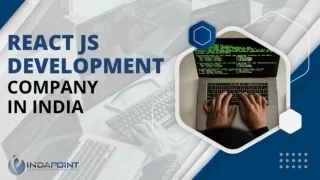 ReactJS Development Services Company in India | IndaPoint