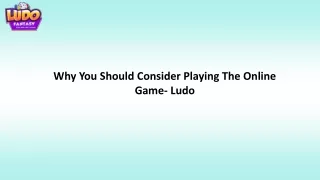 Why You Should Consider Playing The Online Game- Ludo-converted