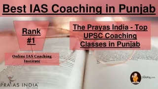 best ias coaching in punjab