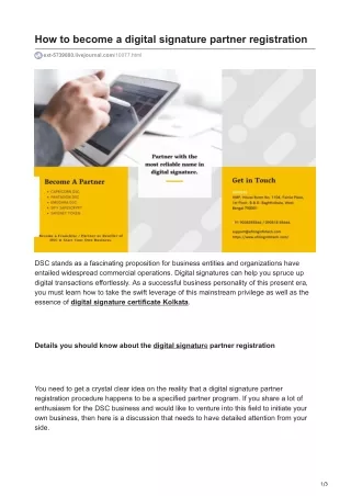 how to become a digital signature partner
