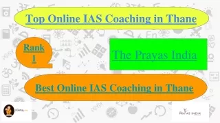 IAS Coaching in Thane