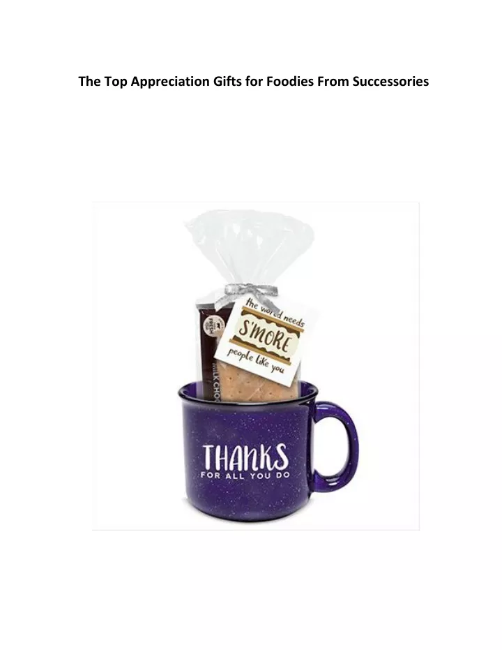 the top appreciation gifts for foodies from