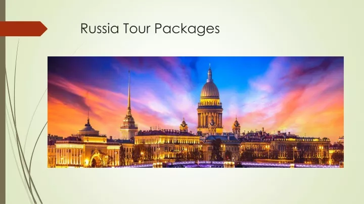 russia tour packages