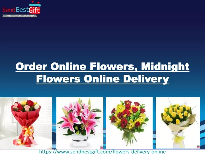 order online flowers midnight flowers online