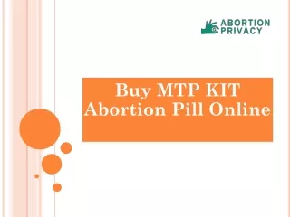 Buy MTP KIT Abortion Pill Online