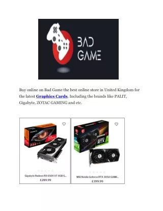 Latest Graphic Cards