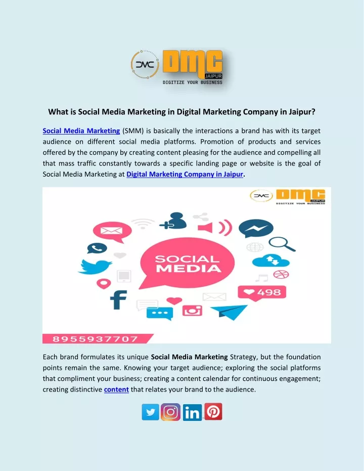 what is social media marketing in digital