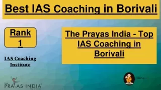 IAS Coaching in Borivali