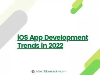 ios app development trends in 2022