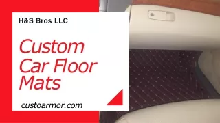 Custom Car Floor Mats