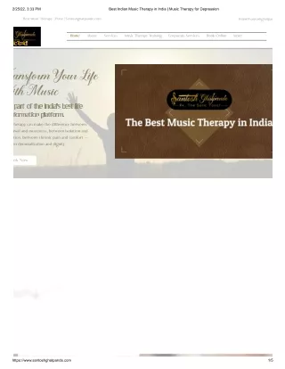 Music therapy coaching session