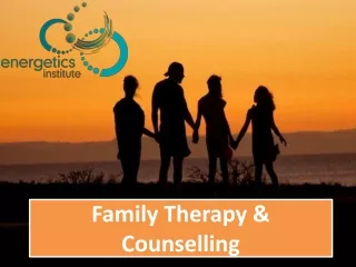 Family Therapy & Counselling