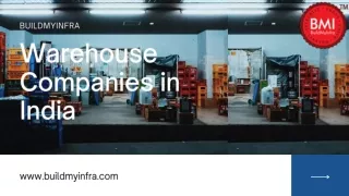 Warehouse Companies in India