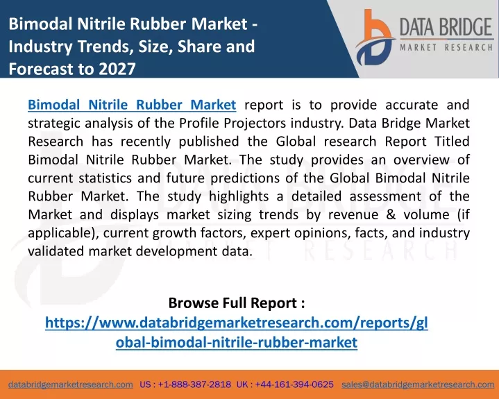 bimodal nitrile rubber market industry trends