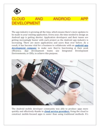 cloud development the app industry is growing