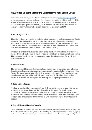 How Video Content Marketing Can Improve Your SEO In 2022 (1)-converted