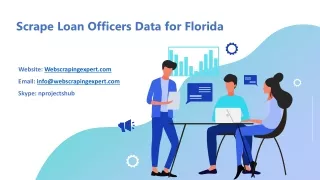 scrape loan officers data for florida