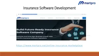 insurance software development