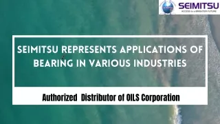 seimitsu represents applications of bearing