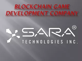 blockchain game development company