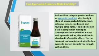 Can Ayurveda Enhance Male Fertility - Sushain Clinic