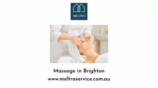 Massage in Brighton
