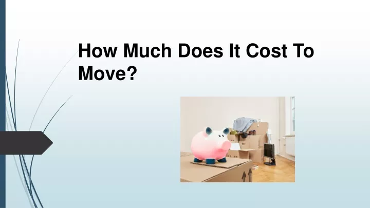 how much does it cost to move