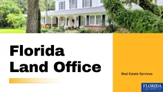 Real Estate Company In Florida