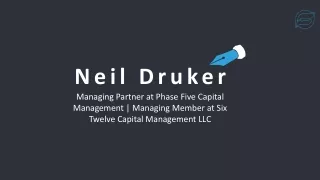 Neil Druker - An Excellent Researcher From Boston, MA