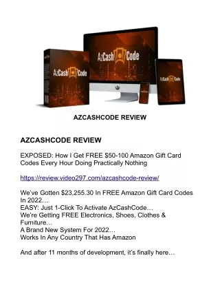 AZCASHCODE REVIEW