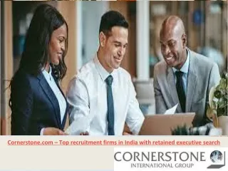 cornerstone com top recruitment firms in india