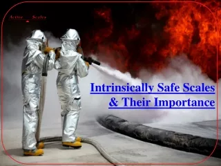 Intrinsically Safe Scales and Their Importance