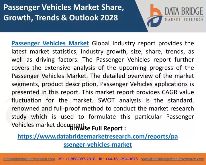 passenger vehicles market share growth trends