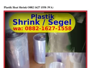 Plastik Heat Shrink O88ᒿ–IϬᒿ7–I558[WA]